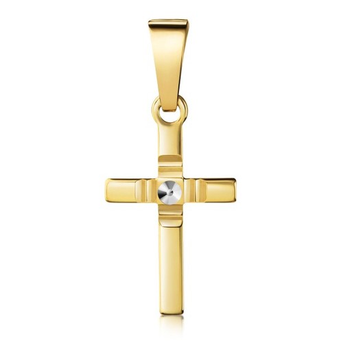 333 gold kreuz - gold,