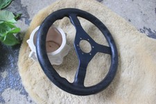 HELLA Sportlenkrad MOMO C36/1 Lochkreis ca. 70mm gebraucht für Klassiker