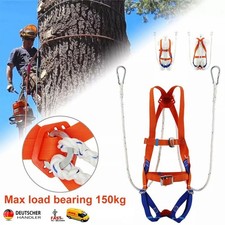 Profi Sicherheitsgurt Klettergurt Kletterausrüstung Baumpflege Absturzsicherung
