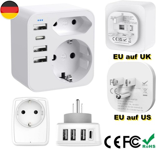 Reiseadapter auf usa gb - auf,
