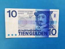 1 x 10 Gulden Niederlande /
