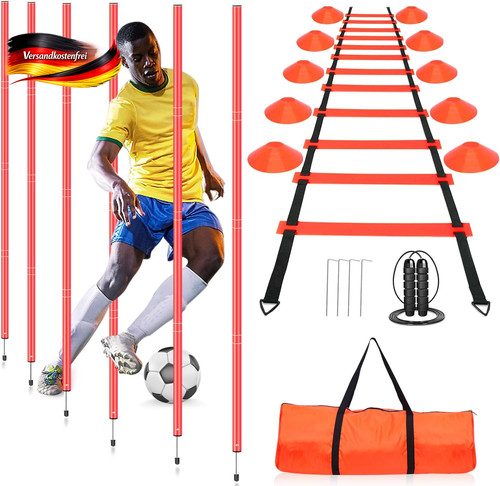 Fußball-Agility-Stangen-Set