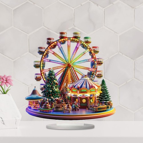 Weihnachts riesenrad figur - weihnachts,