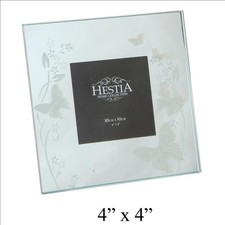 Bilderrahmen Spiegel und Schmetterling! Sehr Massiv - Fotorahmen Butterfly 