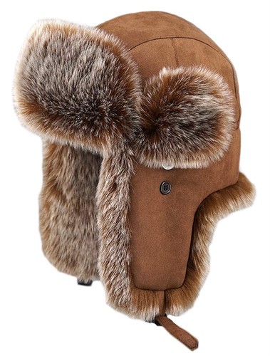 Unisex fliegermütze wildleder - fliegermütze,