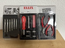 Werkzeugkoffer 25 tlg.  Neu und Unbenutzt ELLIX LUX Bits Seitenschneider Zange