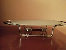 speisewärmer Warmhalteplatte für 2 Teelichthalter 