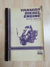 YANMAR MODEL SB PARTS CATALOG ERSATZTEILLISTE INNENBORDER DIESEL