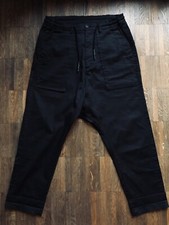 M.F.T.D Made For The Devoted Black Herren Pringley Pants Hose Gothic Schwarz, L