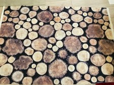 IKEA Baumwollstoff „Baumscheibe“, ca. 150 x 102 cm, Designer: Lotta Feldt