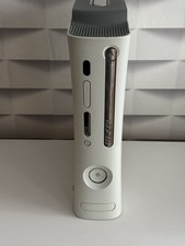 Microsoft Xbox 360 Weiß voll funktionsfähig laut Lüfter Memory Fach lose
