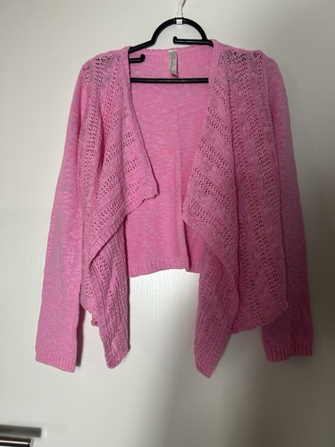 Pinker strick cardigan - 💖,