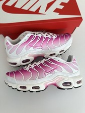 Nike Air Max Plus TN Pink Fade White Fire Pink Foam CZ7931-100 UK 9 Brandneu