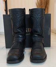 Sancho Abarca Boots 5859 SHOWOFF – schwarz (Größe 44, gebraucht)