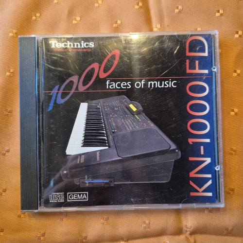 Technics 1000 keyboard cd - technics,