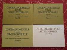 Noten Choralvorspiele u