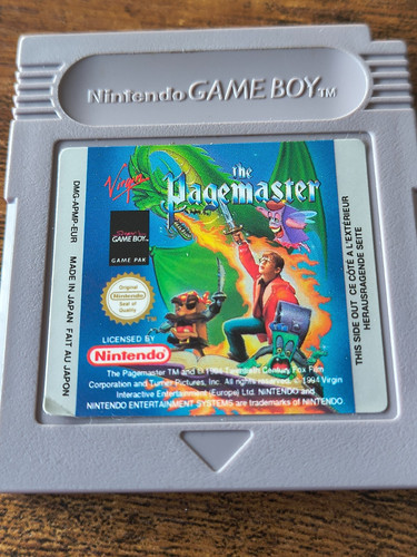 The pagemaster nintendo - pagemaster,