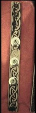 Tribal Tattoo Chunks Lederarmband braun, passend zu Noosa