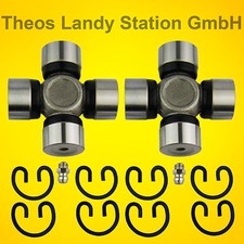 2x Kreuzgelenk SUZUKI SJ410 Cabrio + Van , Lager Ø 25mm, Kardanwelle Kardankreuz