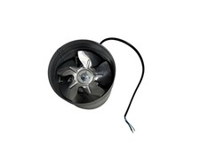 Rohrventilator Rohrlüfter Zuluft/Abluft Lüfter 150 mm 180 m3/h SYSTERM STAHL