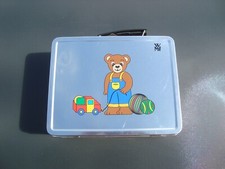 WMF Reise kleiner Spielzeugkoffer Aufbewahrung für unterwegs Metal Kinder Motiv