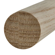 50-118 cm Ø30 mm Eiche Kleiderstange Schrankstange Bastel-Holzstange rund SOTECH