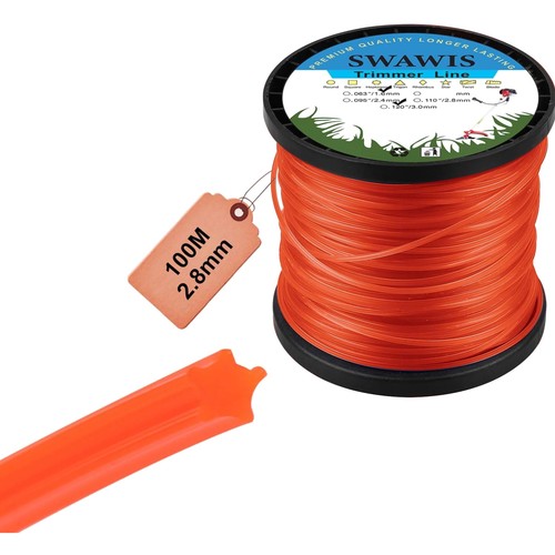 Trimmerfaden 8mm 100m nylon - trimmerfaden, 2,8mm