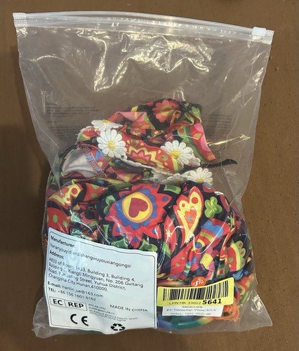 Hippie kostüm damen set 60er - kostüm,