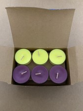 2 x 12 Partylite Teelichter Hokuspokus Halloween 24 Stück zweifarbig OVP V04178