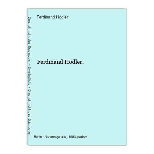 Ferdinand hodler - ferdinand,