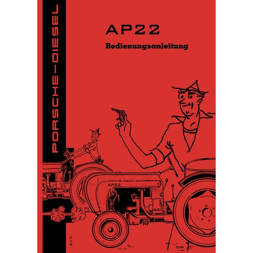 Porsche diesel traktor ap22 - traktor,