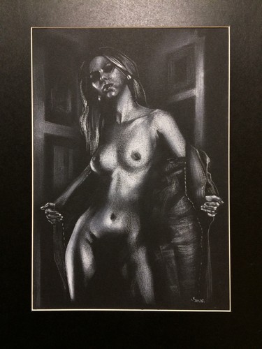 Originale aktzeichnung nude - originale, „nude