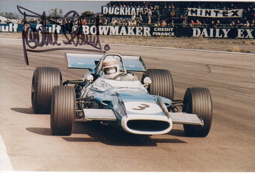 Signiertes jackie stewart - jackie,