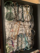 Konvolut 18 x Brillen Brille 70er Jahre und  80er Jahre aus Nachlass