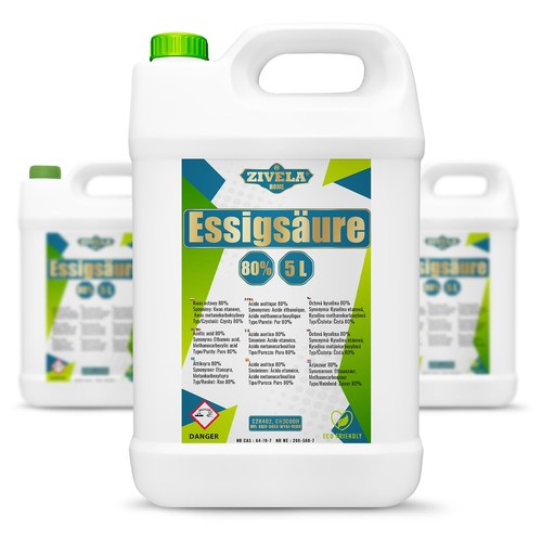 15l essigsäure 3x5l - , |
