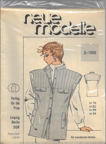 Schnittmuster ddr neue modelle - schnittmuster,