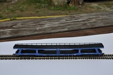 Autotransportwaggon DDm 4-achsig Ep. V DB blauer Anstrich