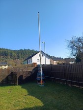 Fahnenmast Flaggenmast Aus