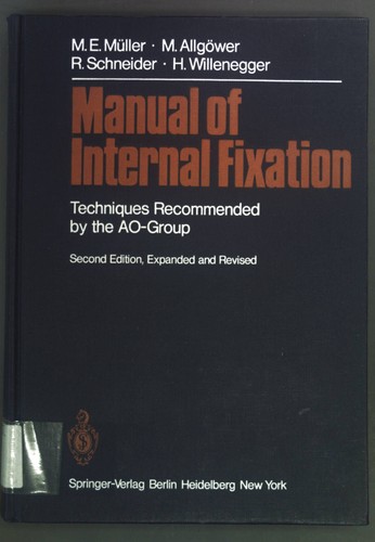 Manual internal fixation - manual,