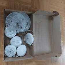 Eid Ramadan dekorative Fensterlichter  11cm 5-teilig, Mond, Moschee, Stern 