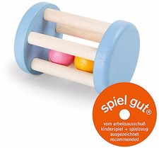 Baby Rassel aus Holz mit oder