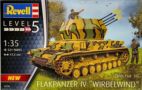 Revell 03296 flakpanzer - flakpanzer, iv