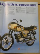 KTM   Prospekt 1982 Bora 80 RL