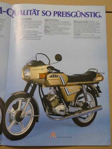 Ktm prospekt 1982 - , 80