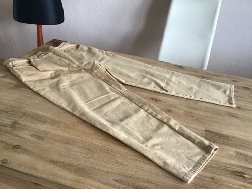 Curry farbene jeans - farbene, größe