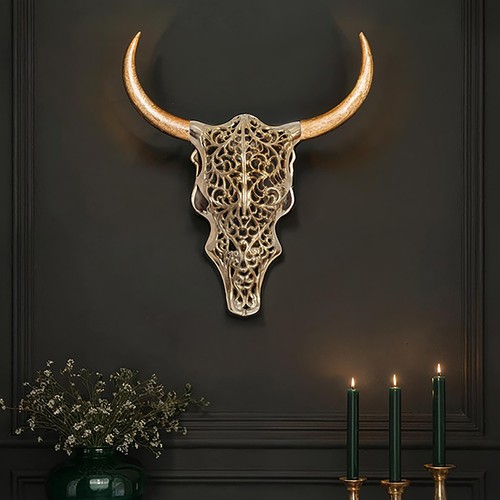 Wanddekoration exotic bull - bull,