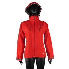 MISSING LINK GORETEX Paclite Shell Damen Jacke rot Full Zip Kapuze Gr. 38