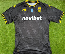 Aris Thessaloniki Trikot XL schwarz 2024/25 (aus Dortmund) Kappa Greece away