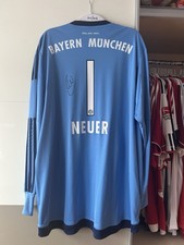 Manuel Neuer Trikot Signiert FC Bayern München Torwarttrikot Autogramm 2015/2016