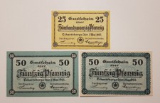 ECKARTSBERGA NOTGELD 25, 2x 50